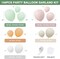 Dusty Green Pink Balloon Garland Arch Kit,Green Blush Peach White Nude Balloons Spring Balloon Arch kit for Baby Shower Birthday Tea Party Fairy Party Gender Reveal Decorations